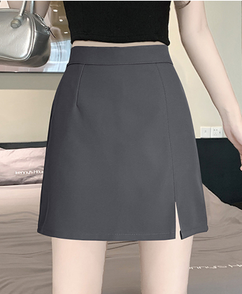 High Waist A-line Slim Short Skirt Fashion Design