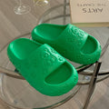 Women's Rose Red EVA Non-slip Deodorant Slippers