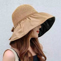 Fashion Outdoor Fisherman Sun Hat with Bow for Women