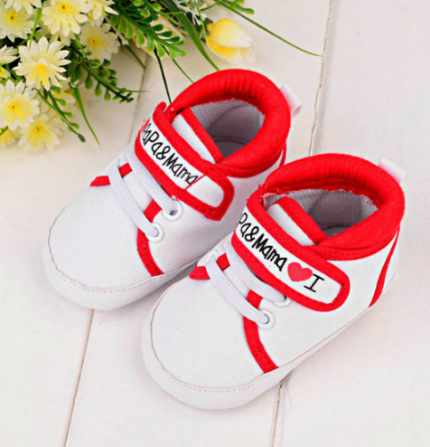 Soft Sole Baby Learning Shoes, Infant Cloth Shoes