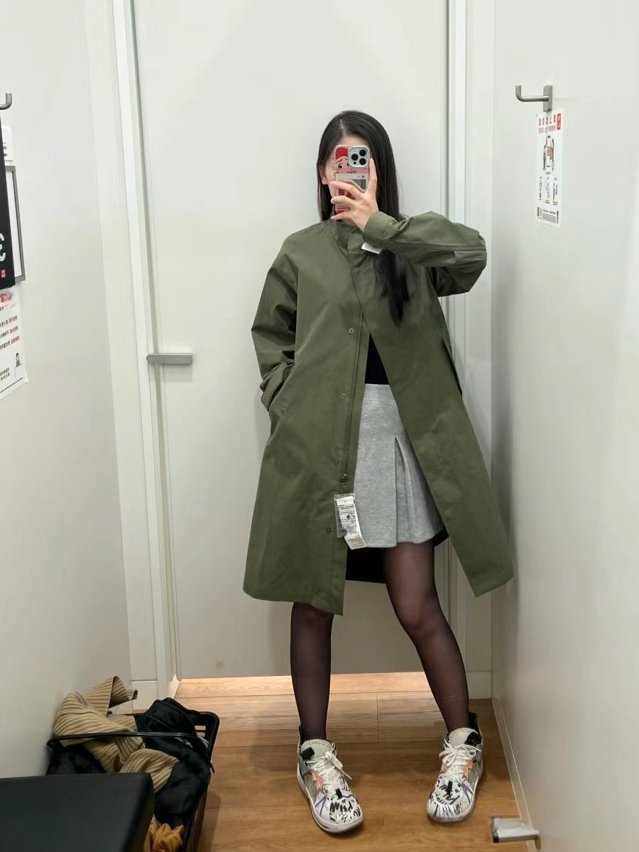 Women's Casual Windbreaker Coat for Fashion