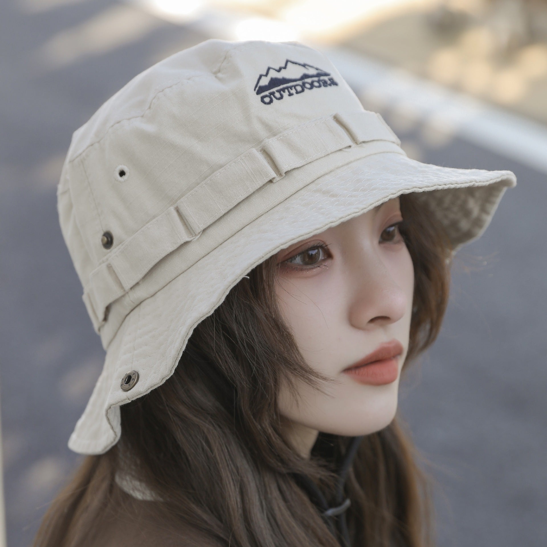 Breathable Sun Protection Big Brim Fisherman Hat