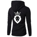 Lion Pattern Hooded Sweater for Men and Women