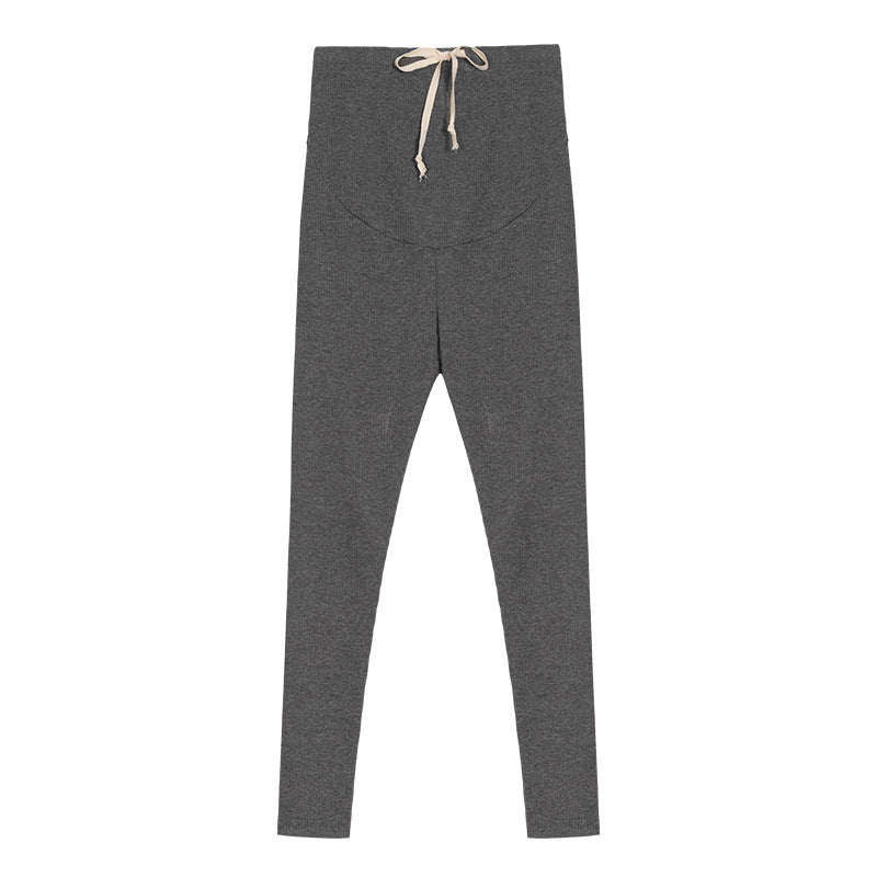 Adjustable Cotton Maternity Leggings for Pregnant Women