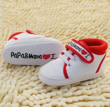 Soft Sole Baby Learning Shoes, Infant Cloth Shoes