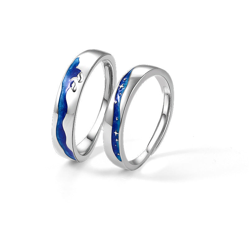 Billion Galaxy Fashion Couple Ring