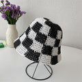 Handmade Women's Coarse Wool Knitted Fisherman Hat