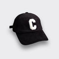 Fashion C Letter Corduroy Baseball Cap