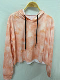 Creative Colorful Long Sleeve Sports Hoodie for Women